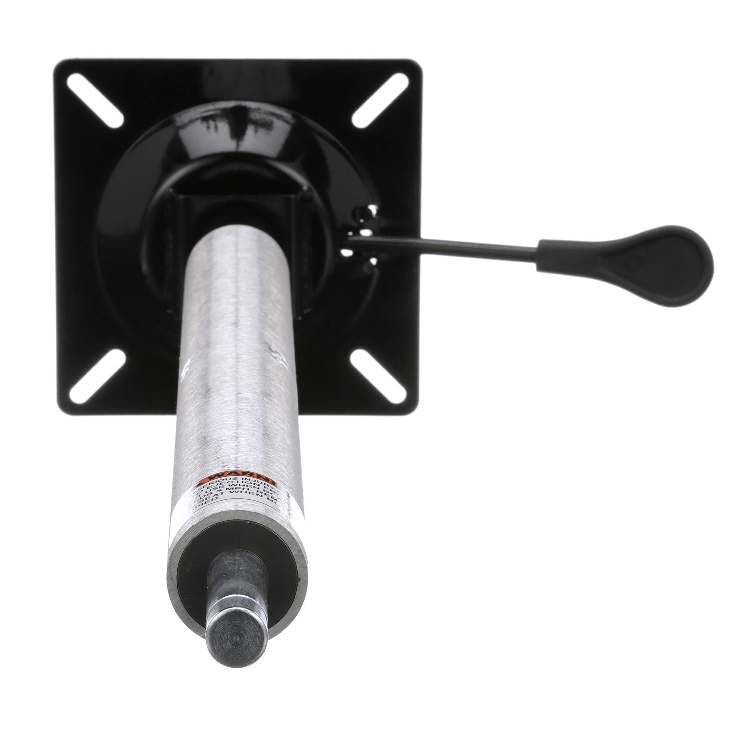 Attwood SP-3004 Lock’N-Pin ¾-inch Pin Post, Height Adjustable 14-17 Inches, Power Pedestal, 1.77-Inch Diameter, with Seat Mount