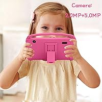 Vista 5 de YQSAVIOR Tabletas para niños, tableta Android 12 para niños, 4 GB de RAM, 32 GB ROM, tableta para niños pequeños, pantalla IPS de 7 pulgadas
