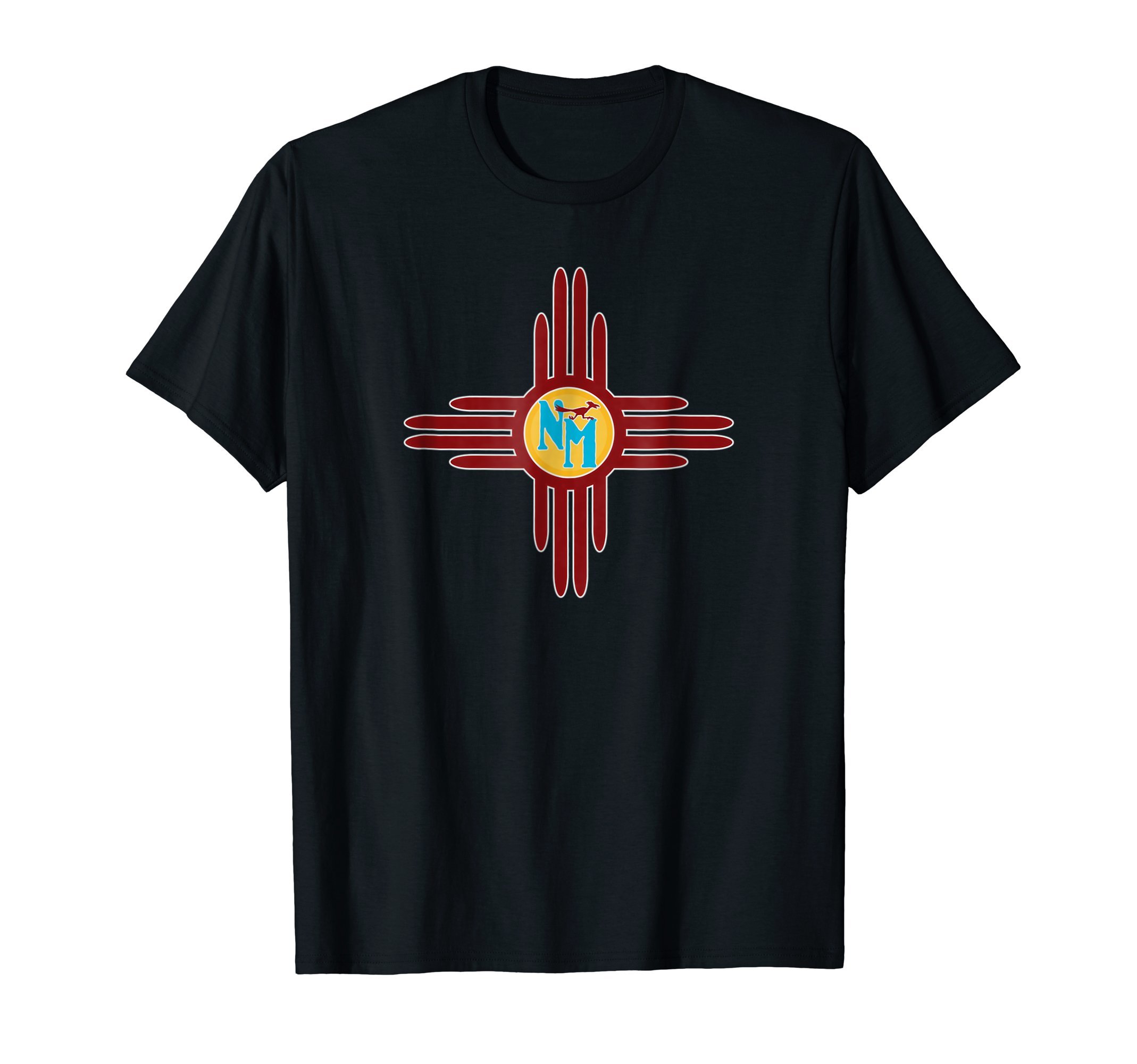 Zia Symbol Sun Art DesignsZia Symbol New Mexico Road Runner Southwest T Shirt T-ShirtOEKO-TEX STANDARD 100
