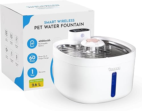 Maquinaria sensorial de la fuente del agua del perro del gato