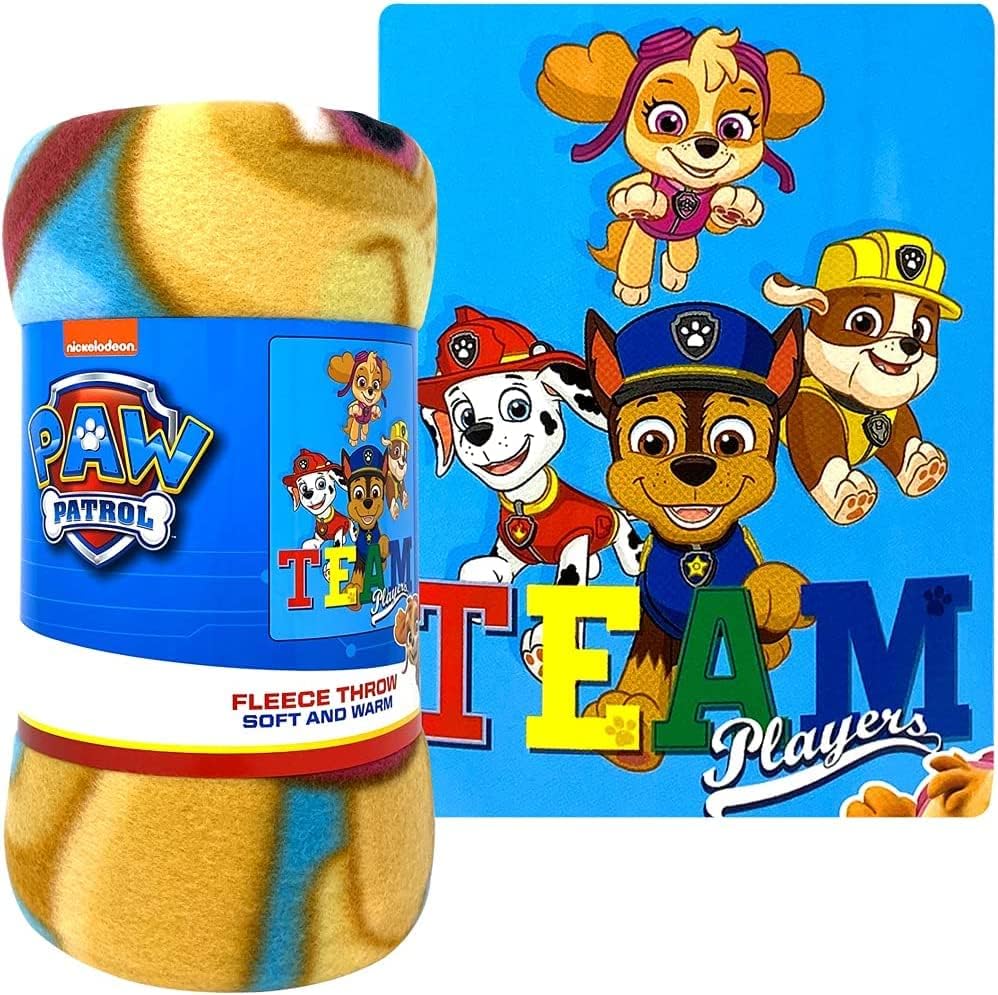 Fantastic Team Throw Blanket Boys Kids Toddlers Plush Fleece Soft and