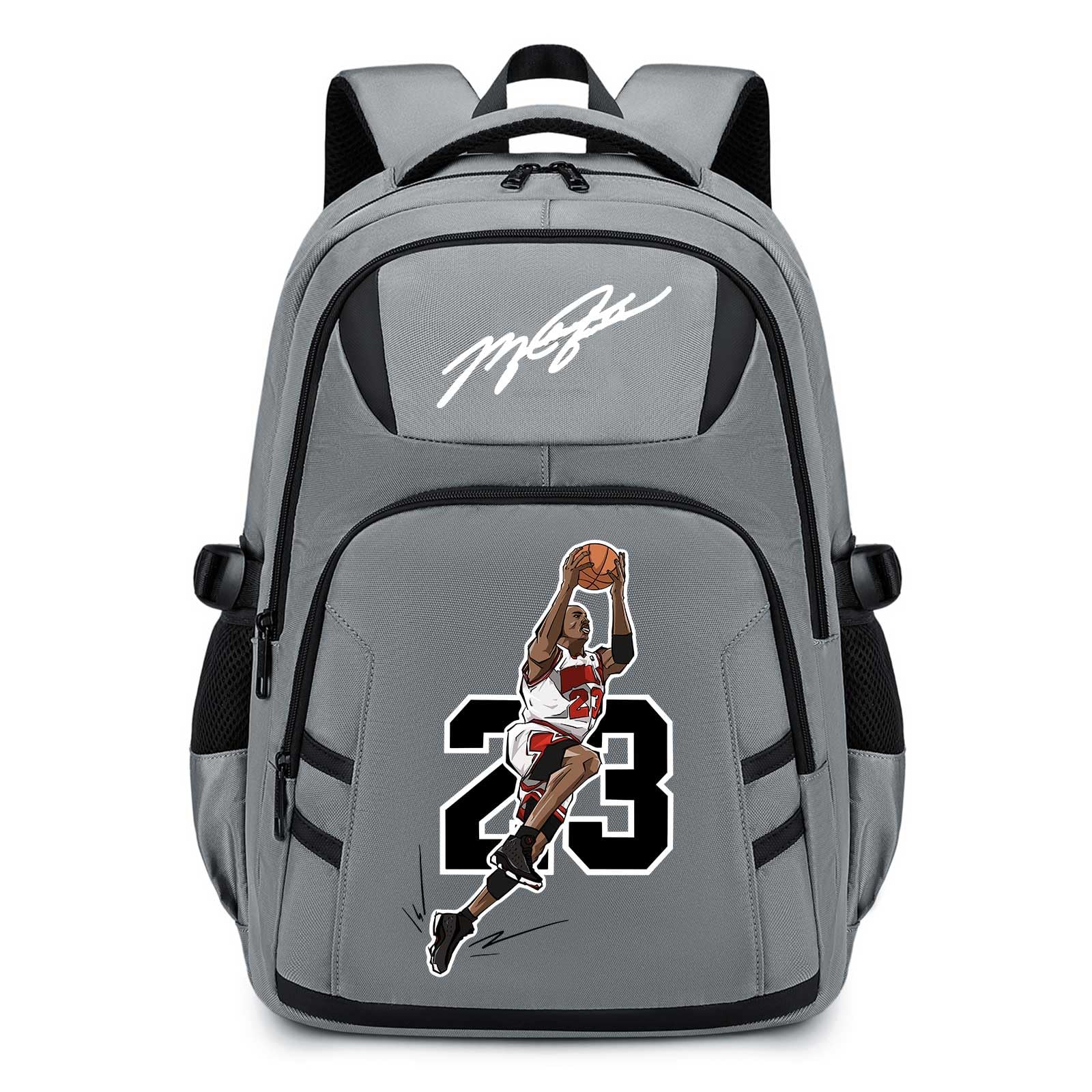 buluuoor Basketball Star 23 Athletes Laptop Backpack Student Backpack Men Women Ultra Light Travel Bag (Blue1)