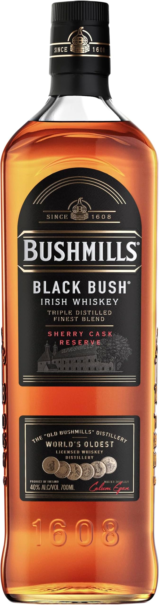 Black Bush Irish Whiskey, 70 cl