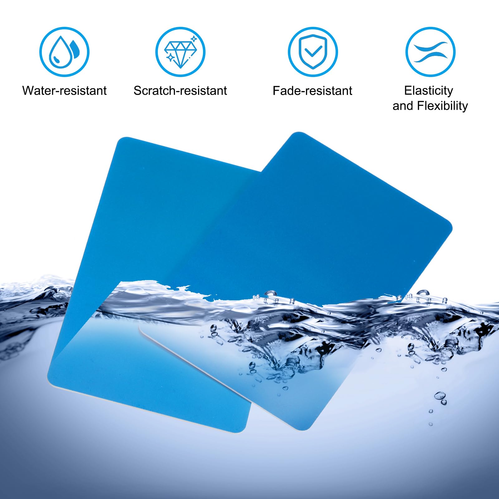 PATIKIL 20Pcs Inkjet PVC ID Cards - Image 3