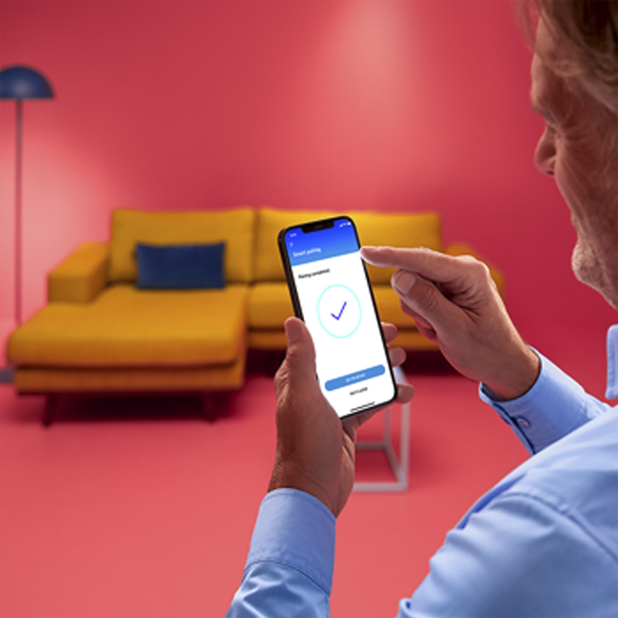 WiZ Luminaire Connecté True Portable, lampe portable Wi-Fi, couleur, fonctionne avec Alexa, Google Assistant et Apple HomeKit