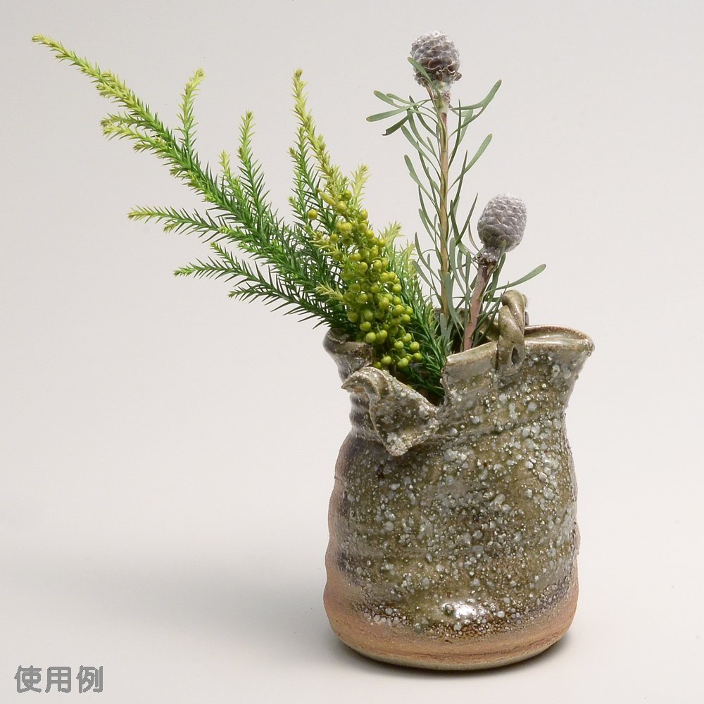 【新着商品】信楽焼 へちもん 花瓶 フラワーベース 大きい 緑彩古陶峰 陶器 M Amazon.co.jp: 信楽焼 へちもん 花瓶 フラワーベース 大きい 緑彩古陶
