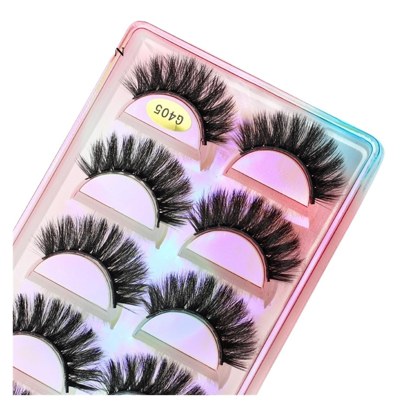 UAMOU Bulk Eyelashes 3D Mink Lashes Fluffy Soft Wispy Natural Eyelash Extension Reusable Cilios Mink False Eyelashes Makeup