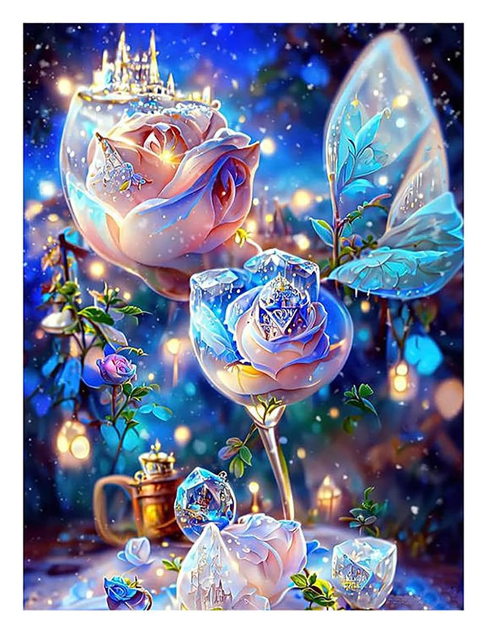 JOYTECHSFull Drill Diy 5d Diamond Painting Kits for Adults Crystal Rhinestone Diamond Embroidery Paintings 40X30 CM (DPK-1001)