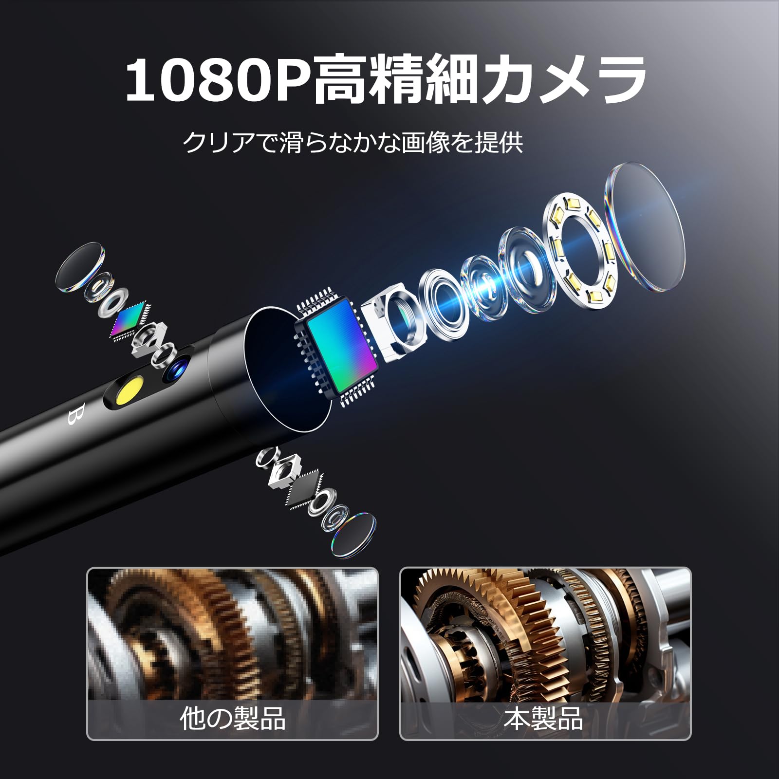 Amazon.co.jp: 【2026年新型&トリプルレンズ】 DEPSTECH ファイバー