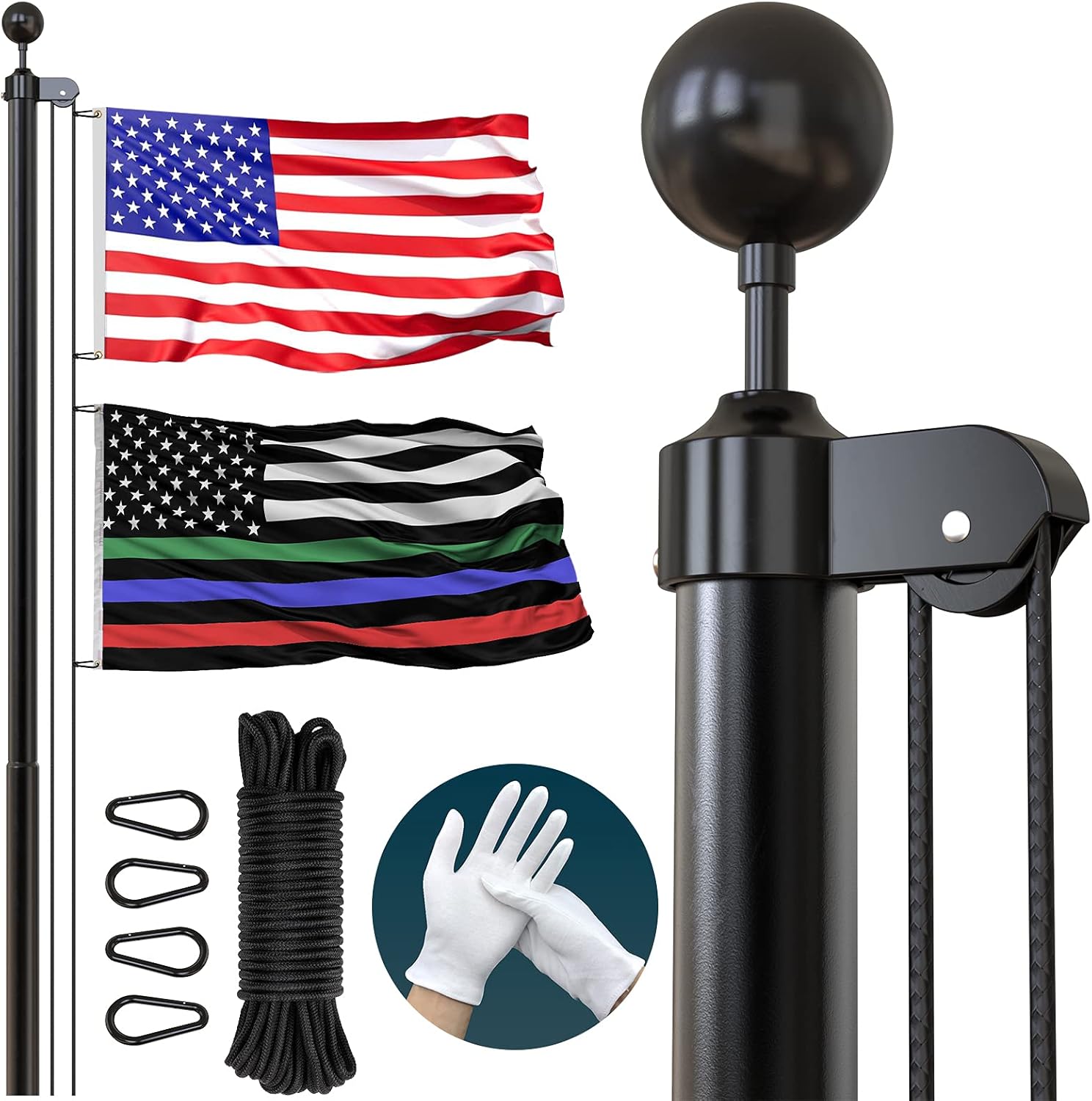17 Best Telescoping Flagpole Hardware in 2022 [According to 382 Experts