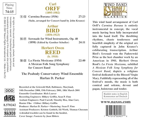 Miniatura 2 de Carmina Burana Serenade Fiesta Mexicana