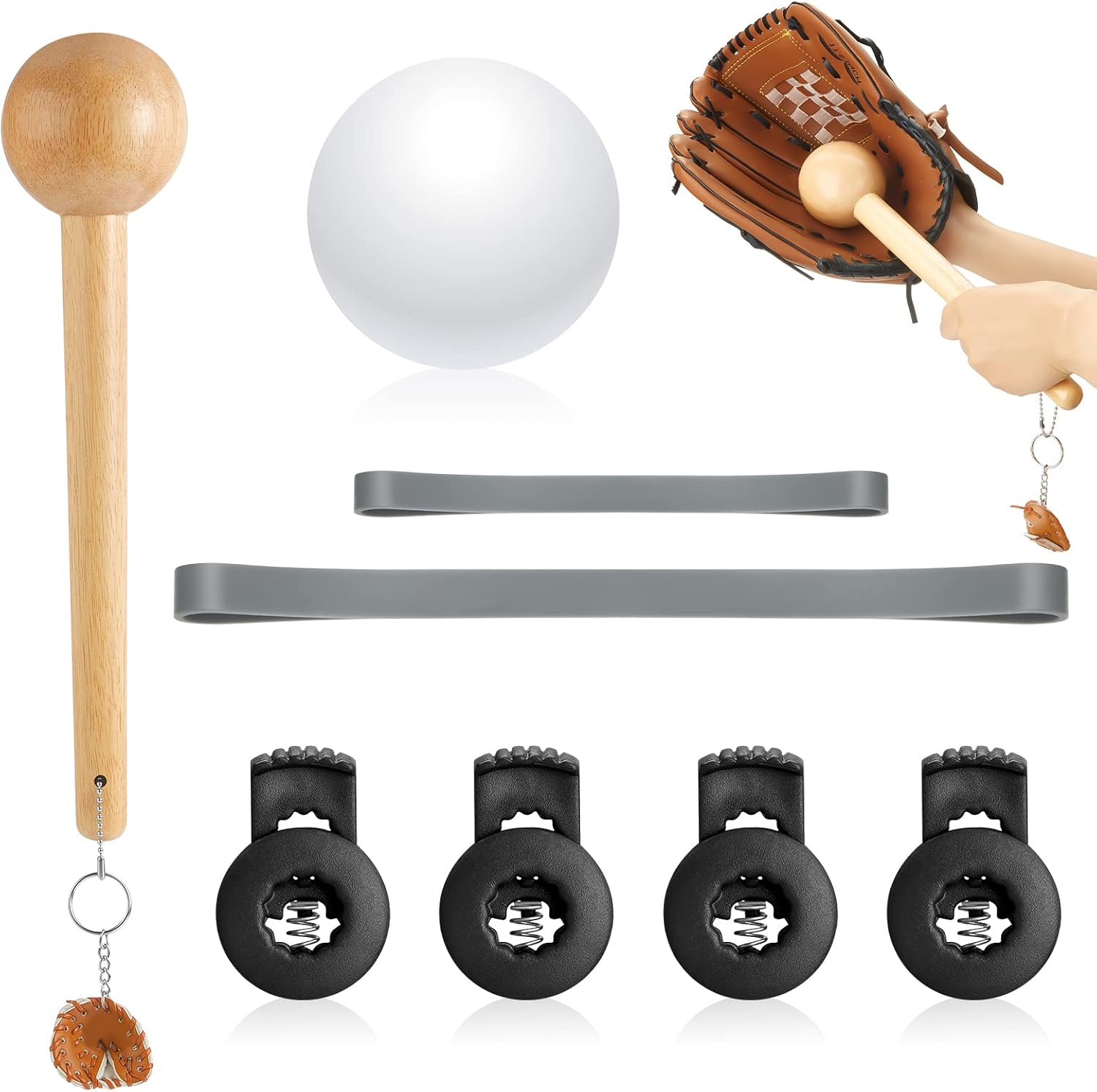 8 Pieces Baseball Glove Break in Kit Value Bundle Include