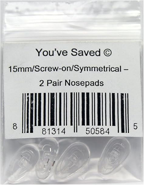 Amazon.com: Screw-on Silicon Nose Pads 