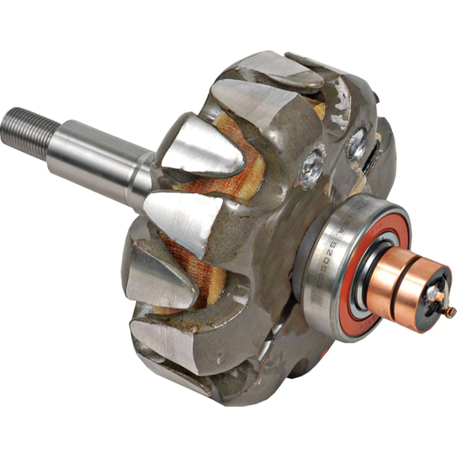 Total Power Parts LNP-A020106270S Rotor Compatible with/Replacement For Arrowhead PLA020106270S, Leece Neville 103480, 103773, A020103480S, A020106270S 194.800 mm Length, 49mm Poles Thickness, 12 Volt