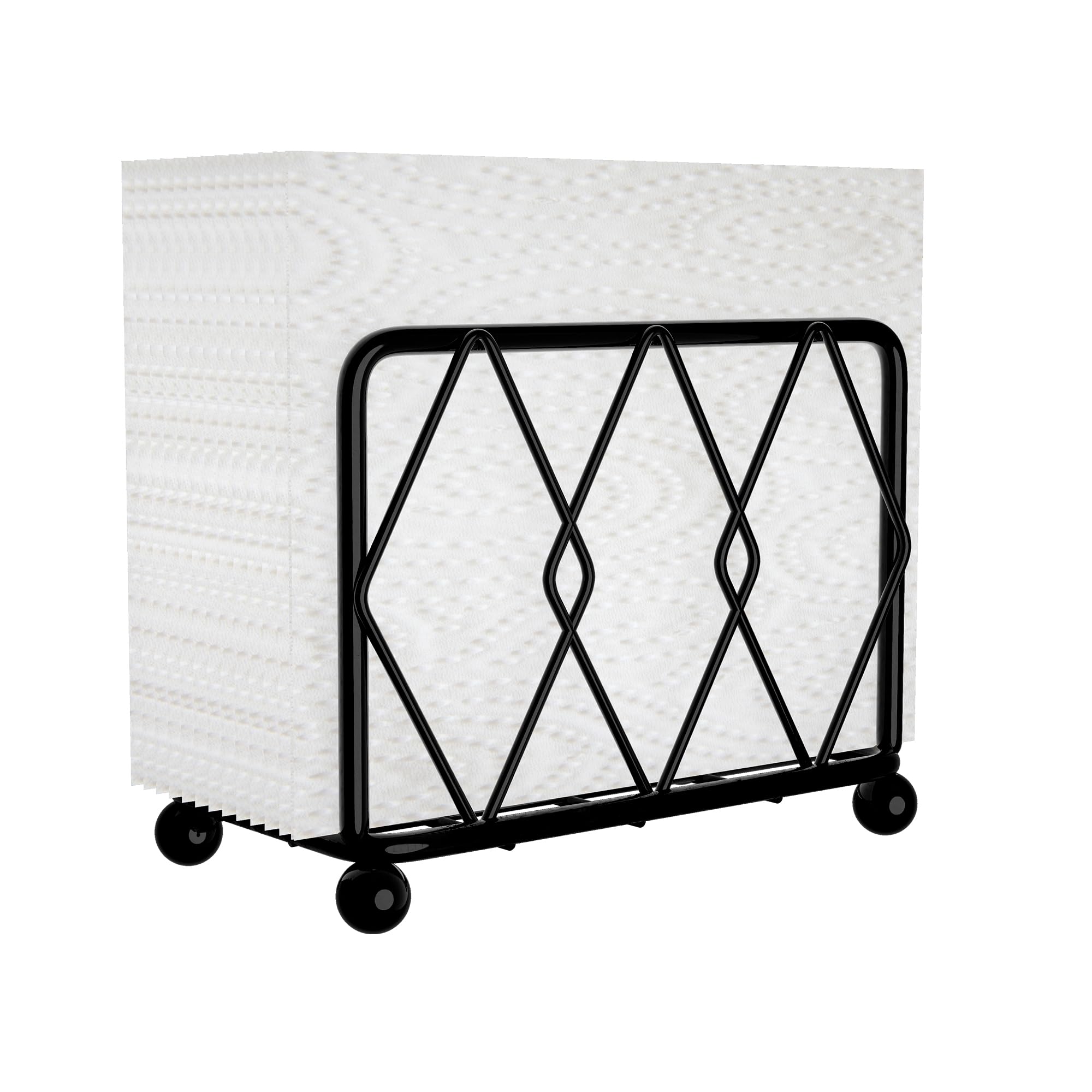 Napkin Holder – A Stylish Upright Dispenser for Paper Napkins, Perfect for Kitchen, Dining, Countertops, and Cocktail Settings. Complements All Room