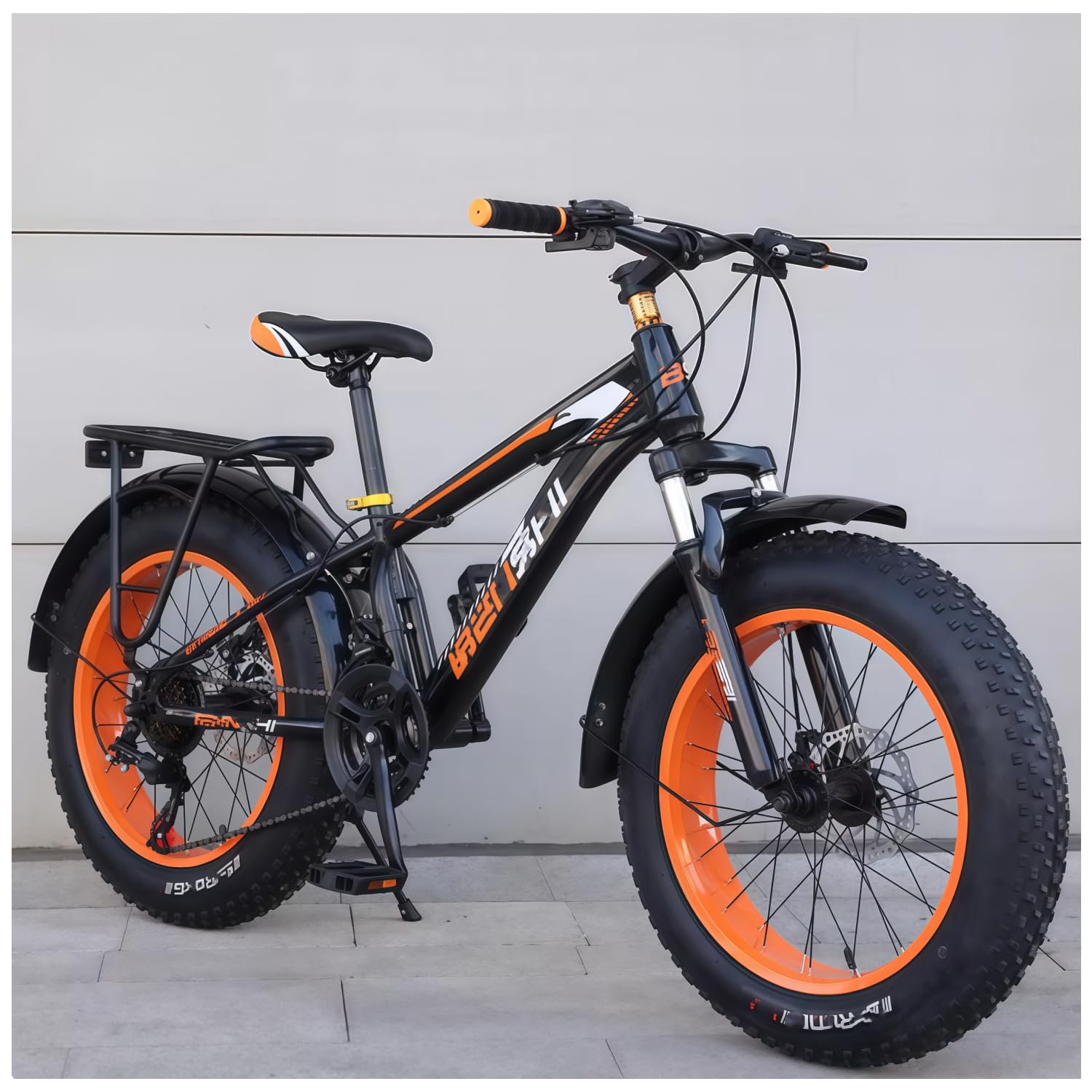 Amazon | Yuremi 20インチ自転車 7/21/24/27スピード 4.0 ワイドラージ