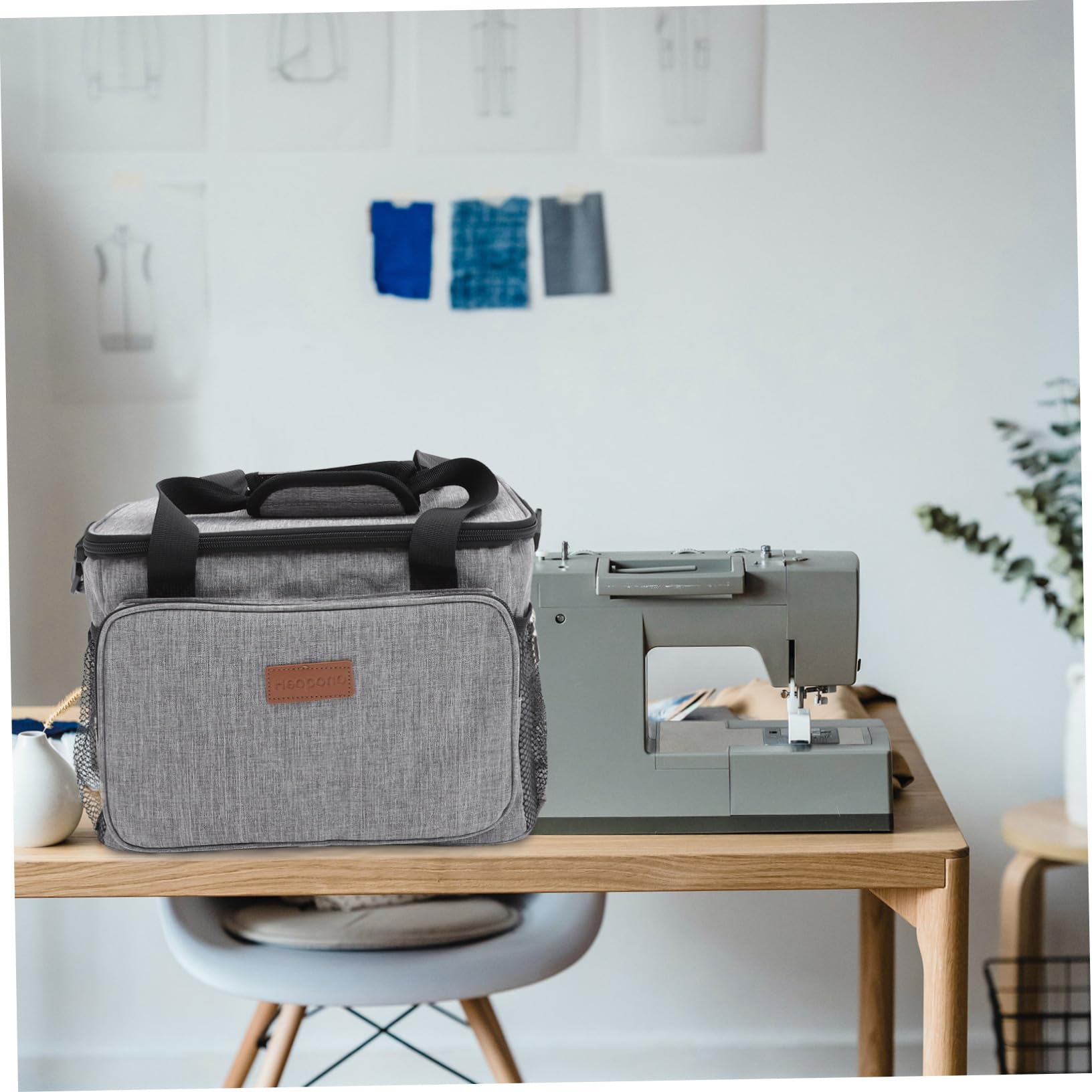 Ciieeo Máquina Coser Máquina De Coser Maquina De Coser Bolsos De Viaje Sewing Machines Máquinas De Coser Maquinas De Coser Bolsas De Viaje Pequeña Bolsa De Viaje Algodón Perlado Viajar