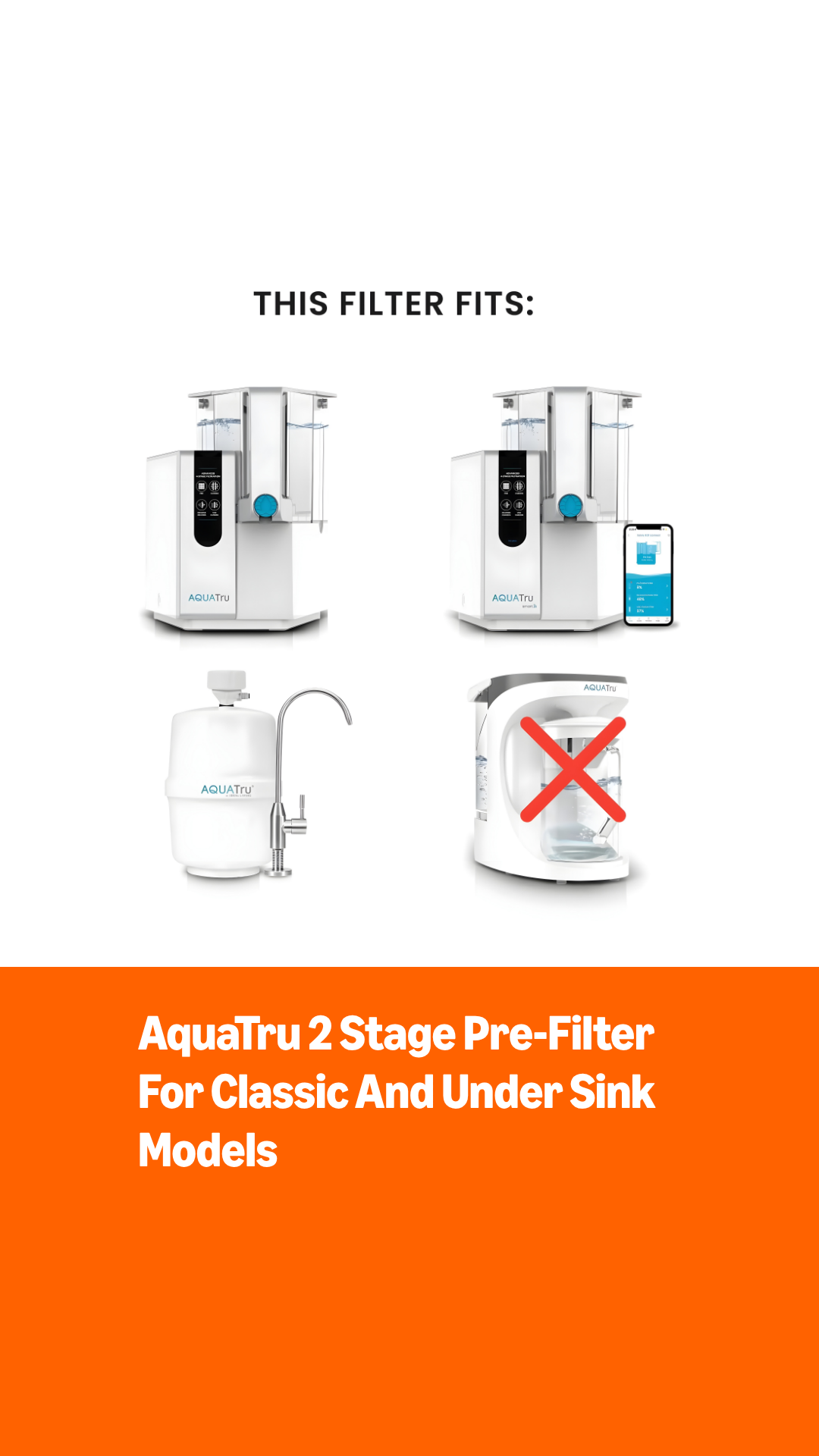 Amazon.com: AquaTru Classic Pre/Carbon Filter (Stages 1–2