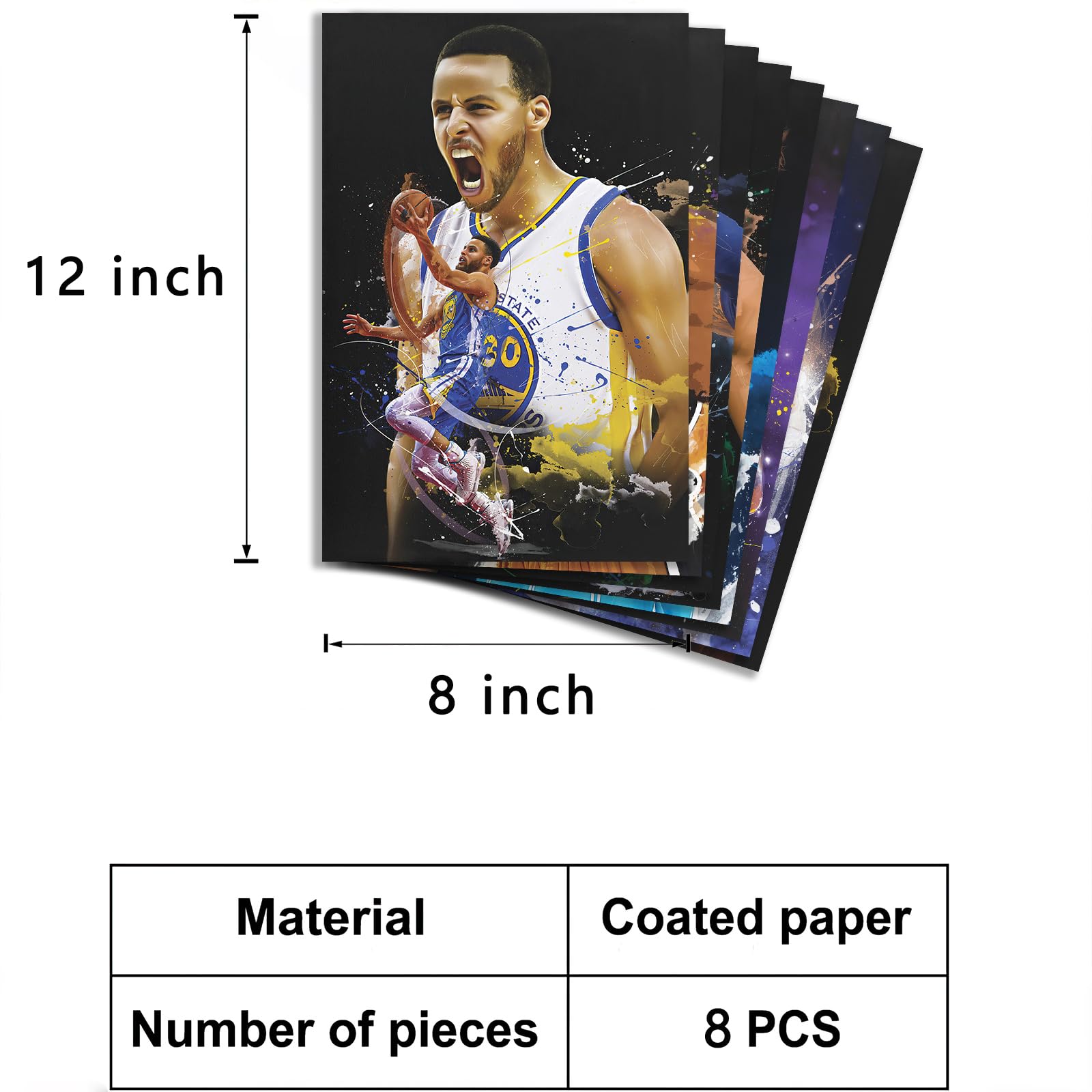 コービー、レブロン、カリー キャンバスプリントポスター ３枚セット コービー、レブロン、カリー キャンバスプリントポスター 3枚