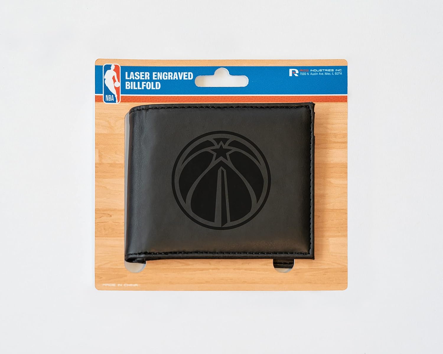 NBA Rico Industries Laser Engraved Billfold Wallet Laser Engraved Bill-fold Wallet - Slim Design - Great Gift image 5