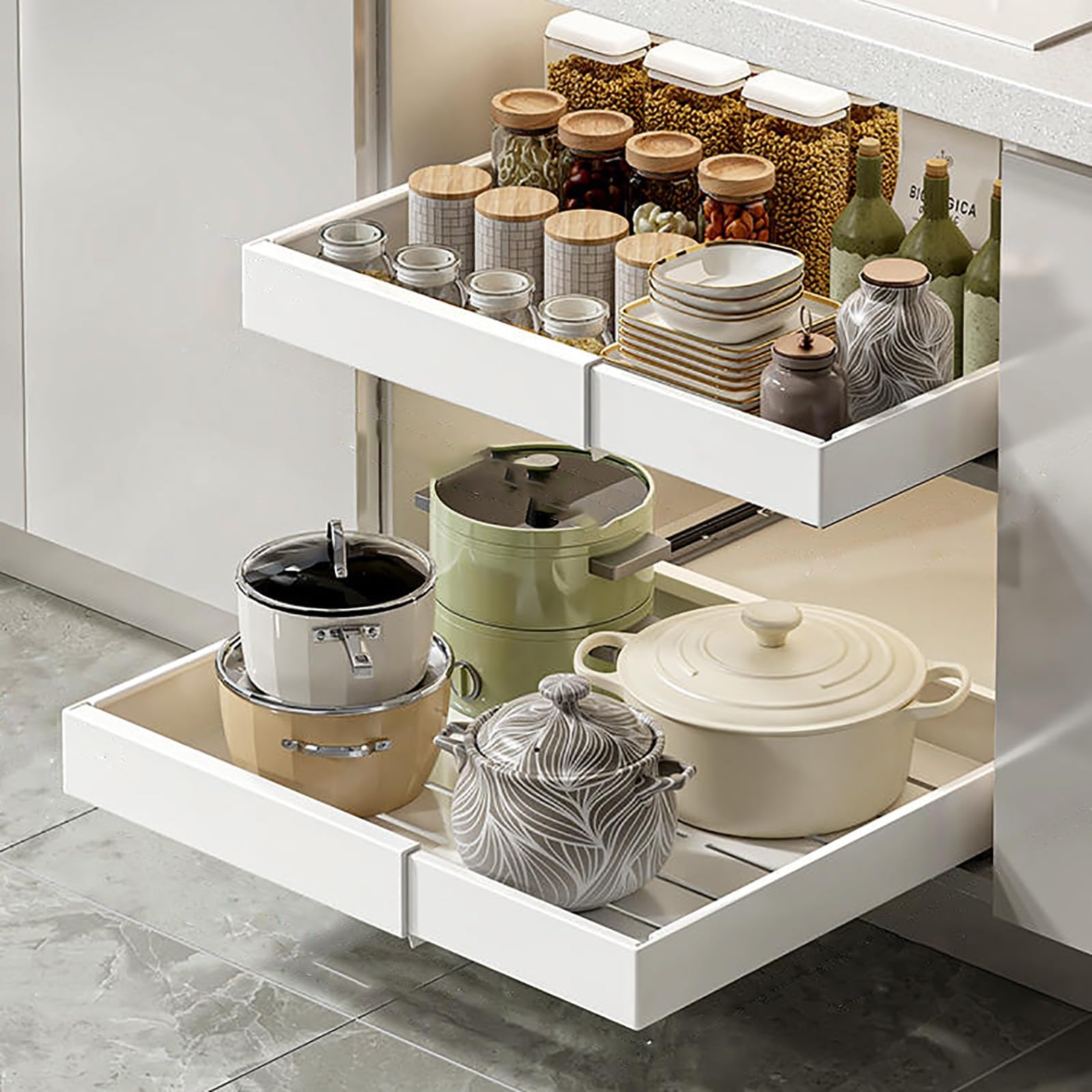 Leggio Da Tavolo Per Libri - 2 Pezzi, In Metallo, Regolabile, Per Ufficio, Cucina, Studio - Foto 8