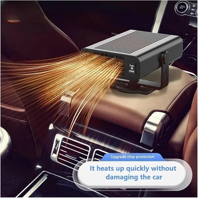 Calefactor Eléctrico Portátil 12V 120W Convector para Auto miniatura 5