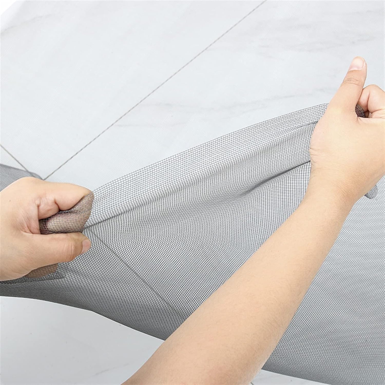 Window Mesh Screen Roll, Window Screen Replacement for Patio and Windows Pet Screen and Porches (Color : Black, Size : 40"x394")