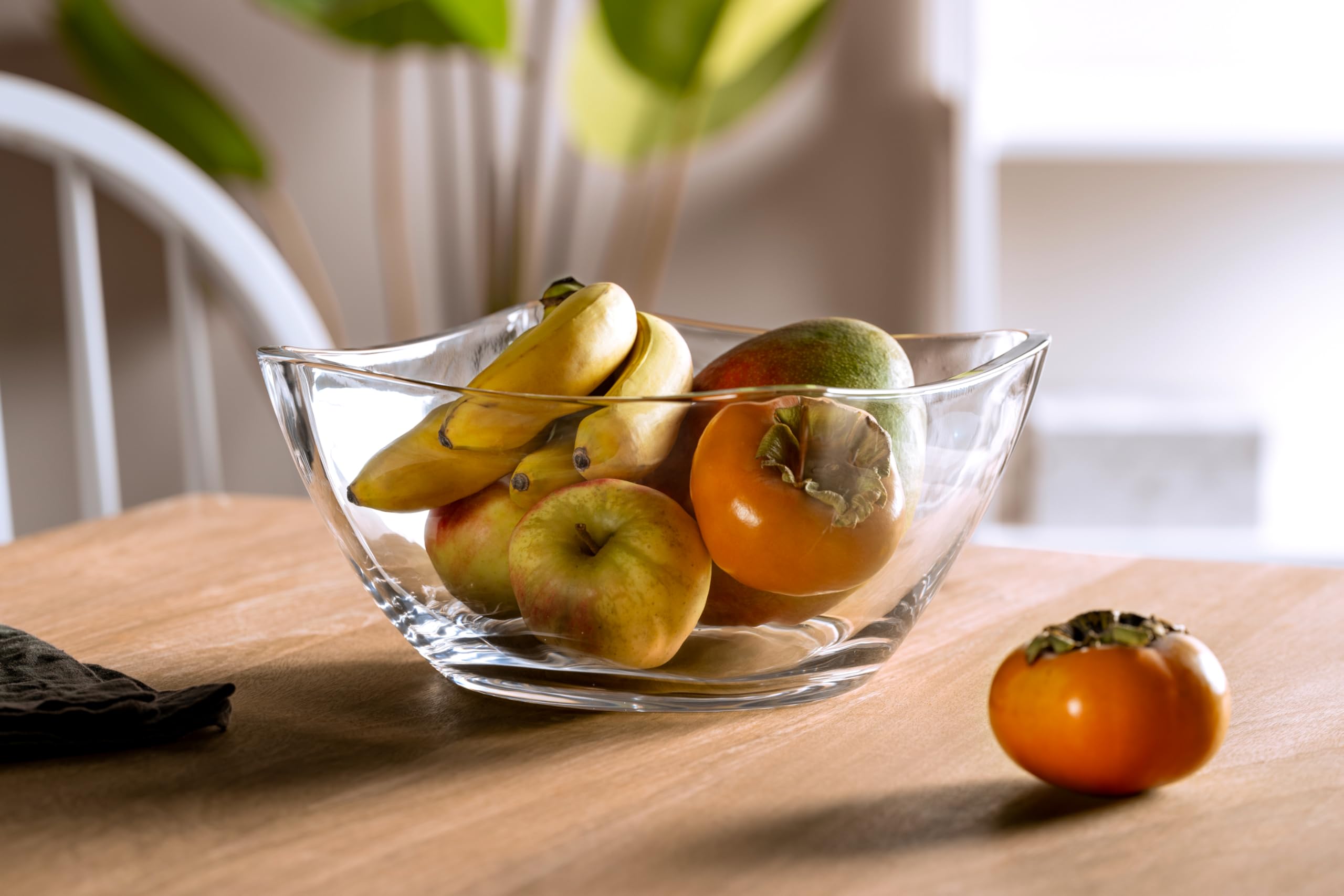 Image secondaire de Bol de Service PIAZZA en Verre Transparent - Design Moderne et Pratique