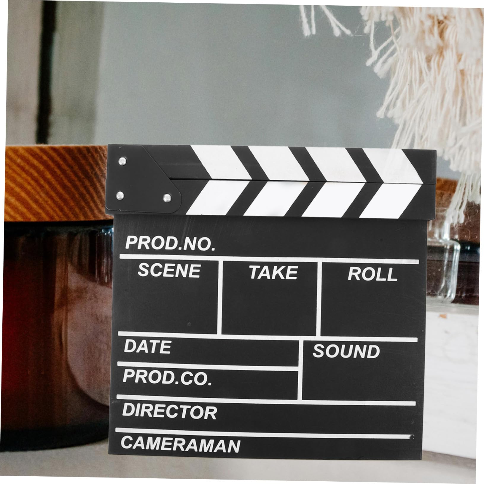 VICASKY Directors Board Movie Clapper Theater Party Decoration Movie Making Toy