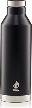 MIZU - V8 Water Bottle | 26 oz. Double Wall Stainless Steel Vacuum Insulated | Narrow Mouth with Leak Proof Cap | Multiple Colors | BPA Free