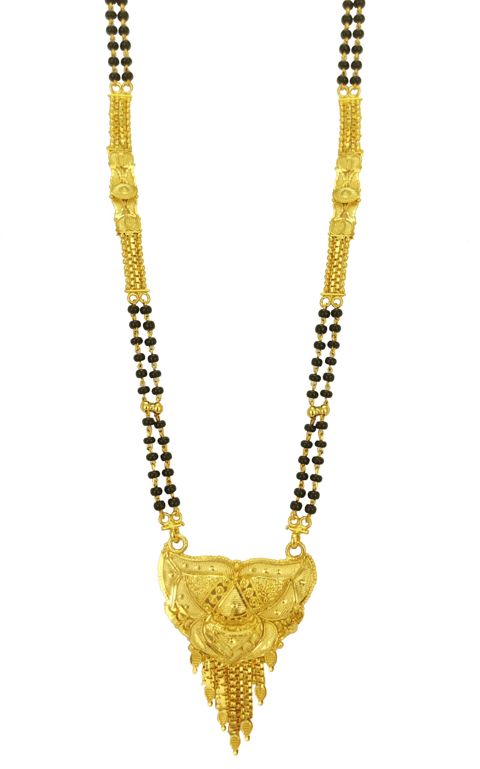 Jecy JEWELS 24K One Gram Gold Plated 30 Inches Long Mangalsutra 30 Inches (8501-7) (B0CV7HG8K9) Amazon Price History, Amazon Price Tracker