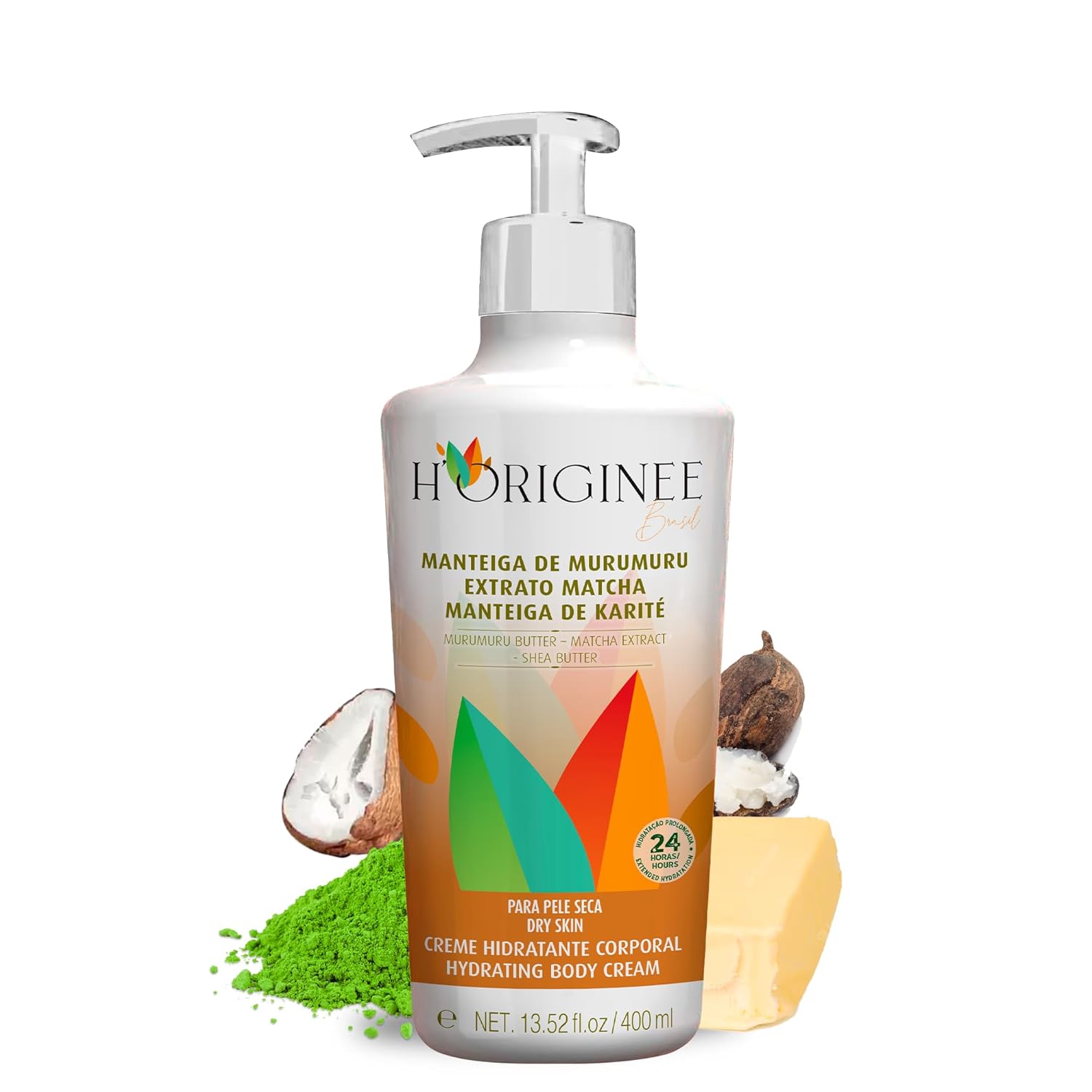 H’ORIGINÉE – Hidratante Corporal de Manteiga de Murumuru – O Poder Antioxidante da Amazônia, Estimula Colágeno e Suaviza o Toque da Pele – Creme Natural e Vegano de Óleo de Coco…