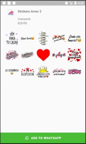 Stickers de Amor