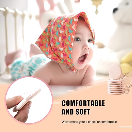 Miniatura 4 de Luckycivia - 30 piezas de 2.2 pulgadas de polvo cosmético, herramienta de maquillaje de base de esponja suave, esponja de base BB Cream esponja de