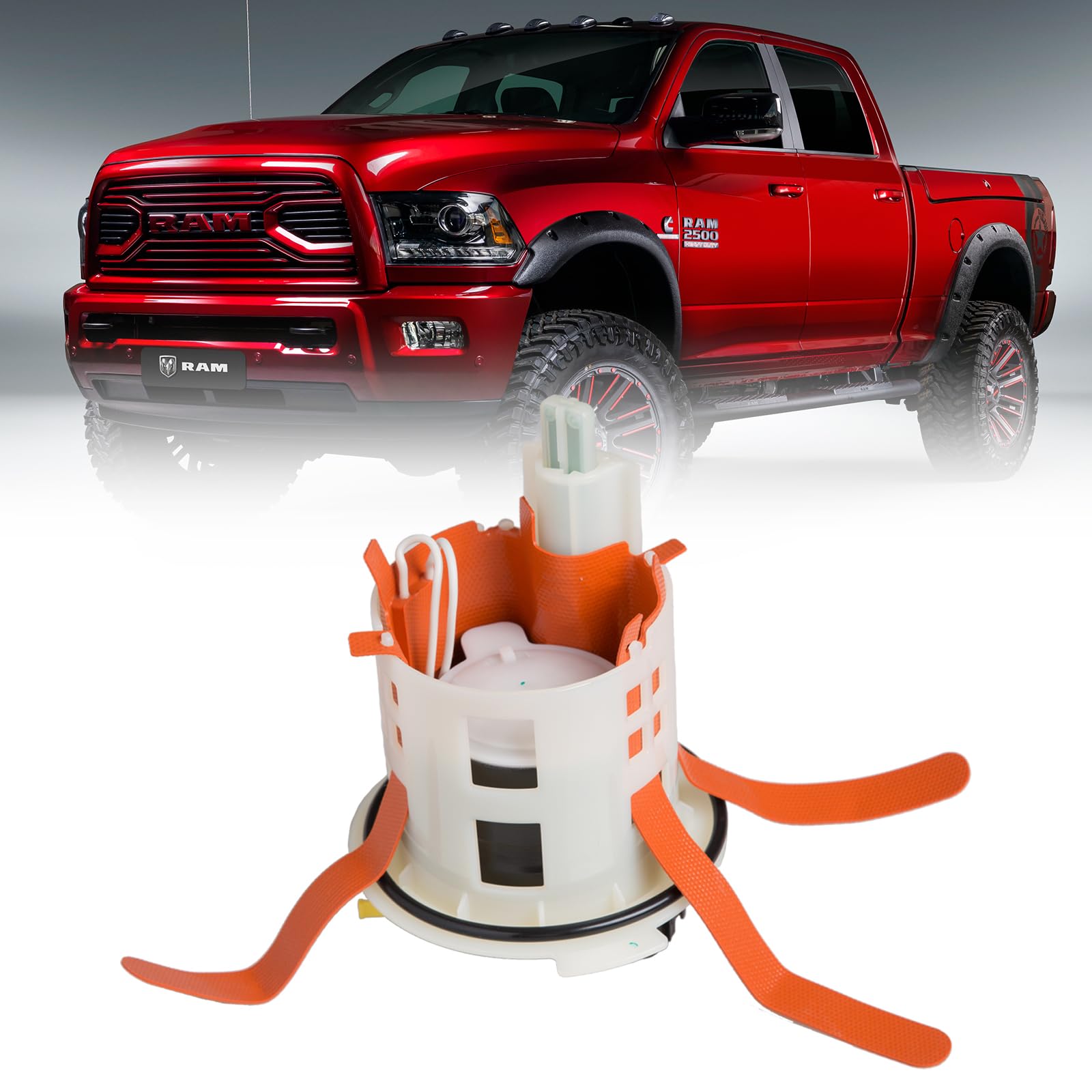 Tykick 68085908AH DEF Pump Diesel Exhauset Fluid Pump/Heater Assembly for Ram 2500 3500 4500 5500 2013 2014 2015 2016 2017 2018 6.7L L6 Replaces#4077501AG,4077501AQ,68192659AA,68192659AH,7660148AE