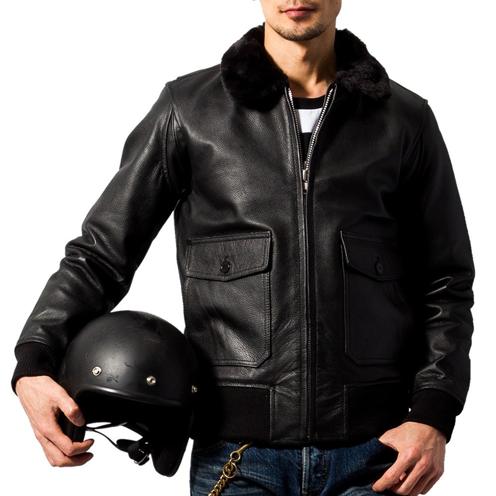 Amazon | [Liugoo Leathers] ホーンワークス Horn Works G-1フライト