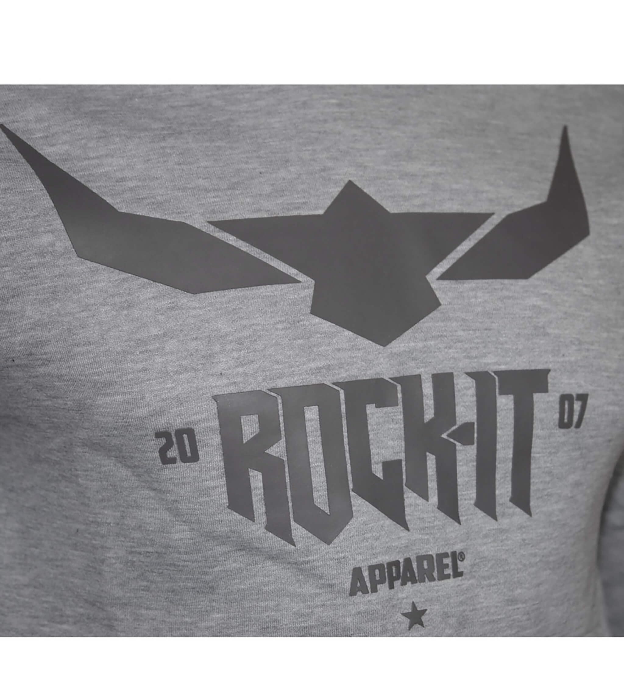 ROCK-IT Apparel Bluza z kapturem dla mężczyzn – wysokiej jakości bluza w miejskim stylu streetwearowym [rozmiary S-5XL] bez zamka błyskawicznego – z kieszenią typu kangurka