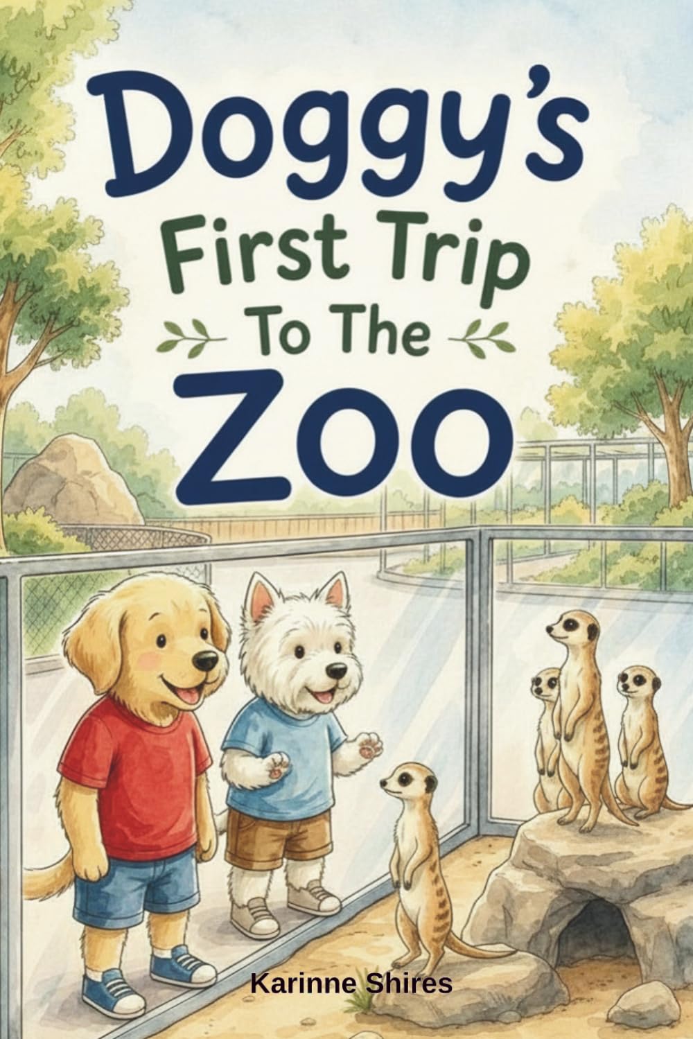 Doggy’s First Trip To The Zoo: Learning All About Animals (Doggy’s First Adventures)