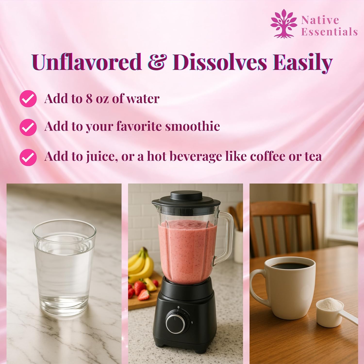 Creatine for Women + Collagen Peptides 5g Each - Muscle, Beauty, Performance - Image 7