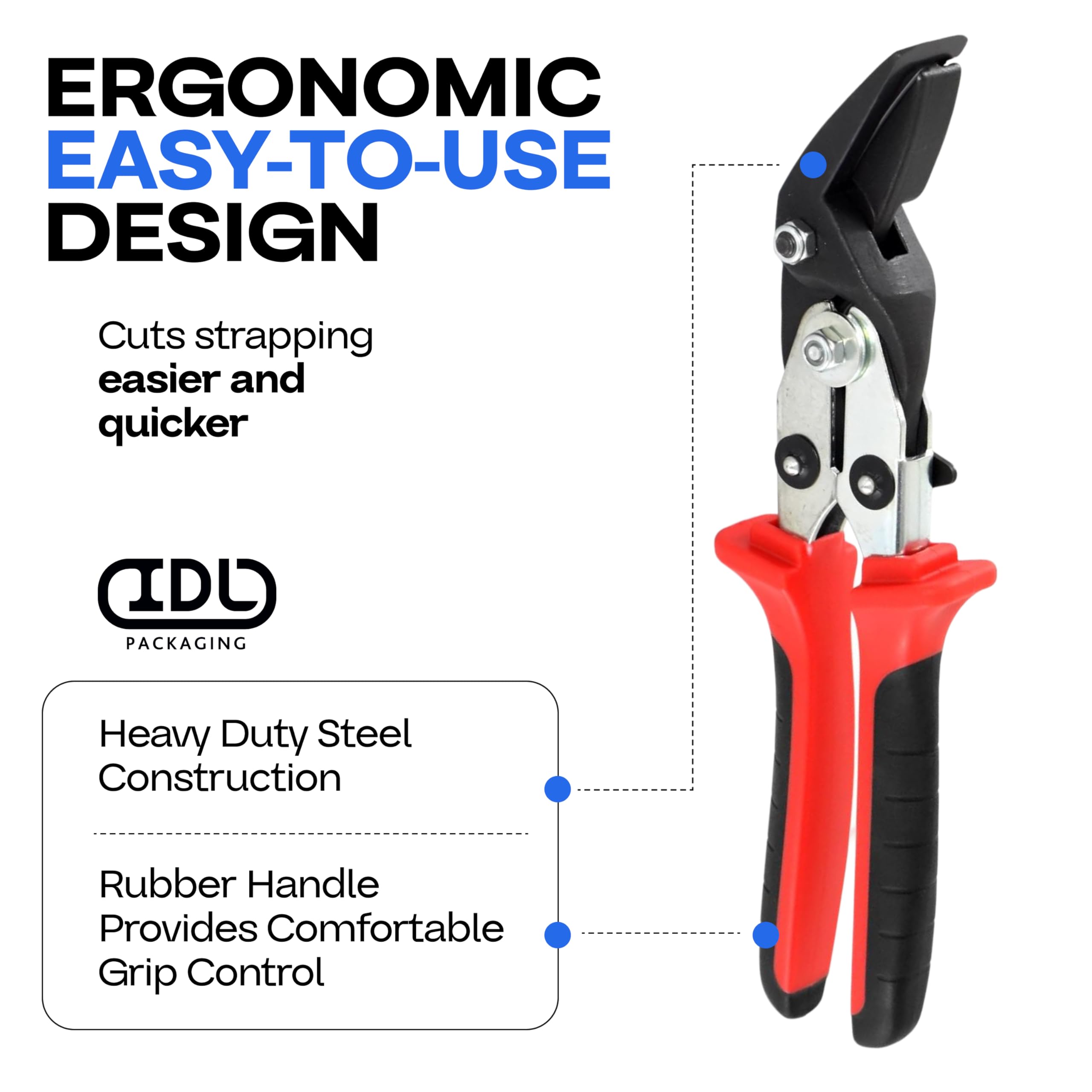 IDL Emballage H-268 Cutter avec fonction de sécurité