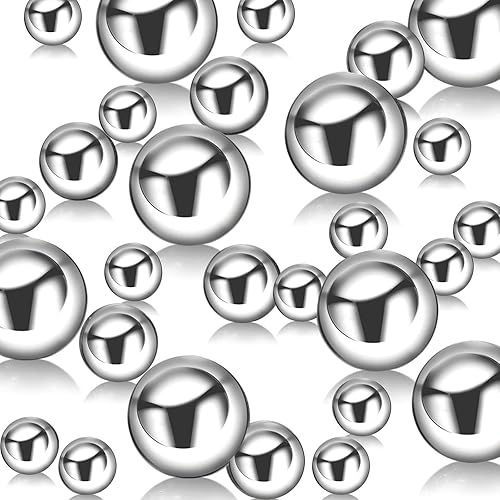 Perlas flotantes plateadas 150 cuentas de relleno de jarrón plateado con 8000 geles de agua transparentes Cuentas de perlas plateadas de 8140.787