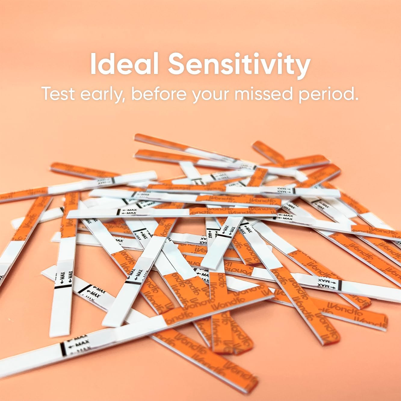 Wondfo Pregnancy Test Strips - 25 Pack Early Result Pregnancy Test Highly Sensitive Fast Home Self-checking Kit,Clear HCG Results,Détection de Grossesse - Image 6