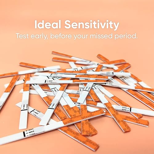 Miniatura 5 de Tiras de prueba de embarazo Wondfo, 25 unidades, W1-S, 2.5mm, 1, 1