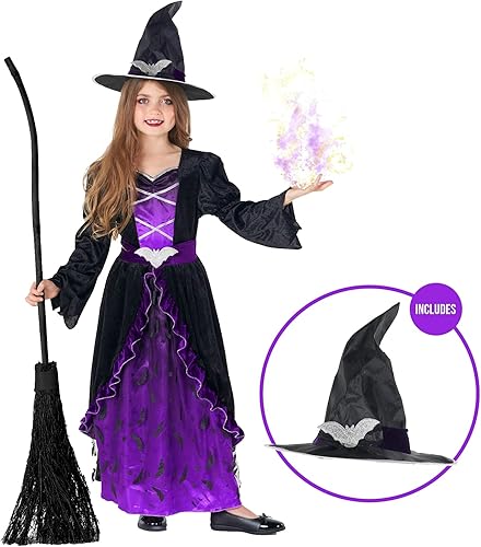 Vista 5 de Morph Costumes Witch Costume Witch Costume For Girls Witch Costume Toddler Halloween Costume For Girls