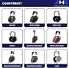 Cinta de cuero para accesorios AHG, compatible con Mr Speakers Ether Flow/Ether 2 y Dan Clark Audio Aeon/Aeon 2 / Aeon 2 Noire/Aeon RT/Voce. Cuero premium de becerro 3