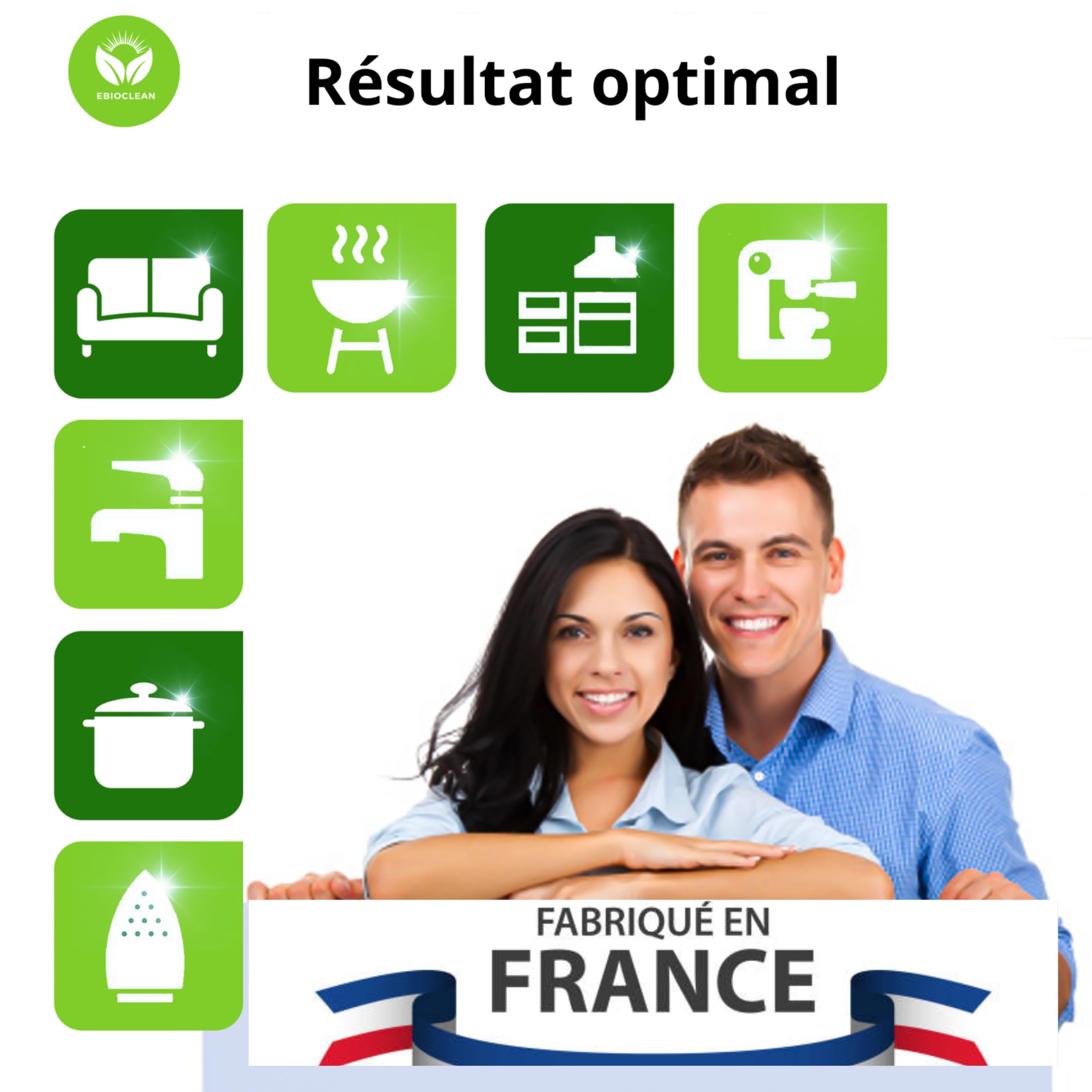 NETTOYANT, ANTI ODEUR spécialement conçu pour tous les tissus d'ameublement (tapis, moquette, canapé, matelas, siège-auto) pour SHAMPOUINEUSE, ASPIRATEUR À EAU concentré et contenu dans 5L