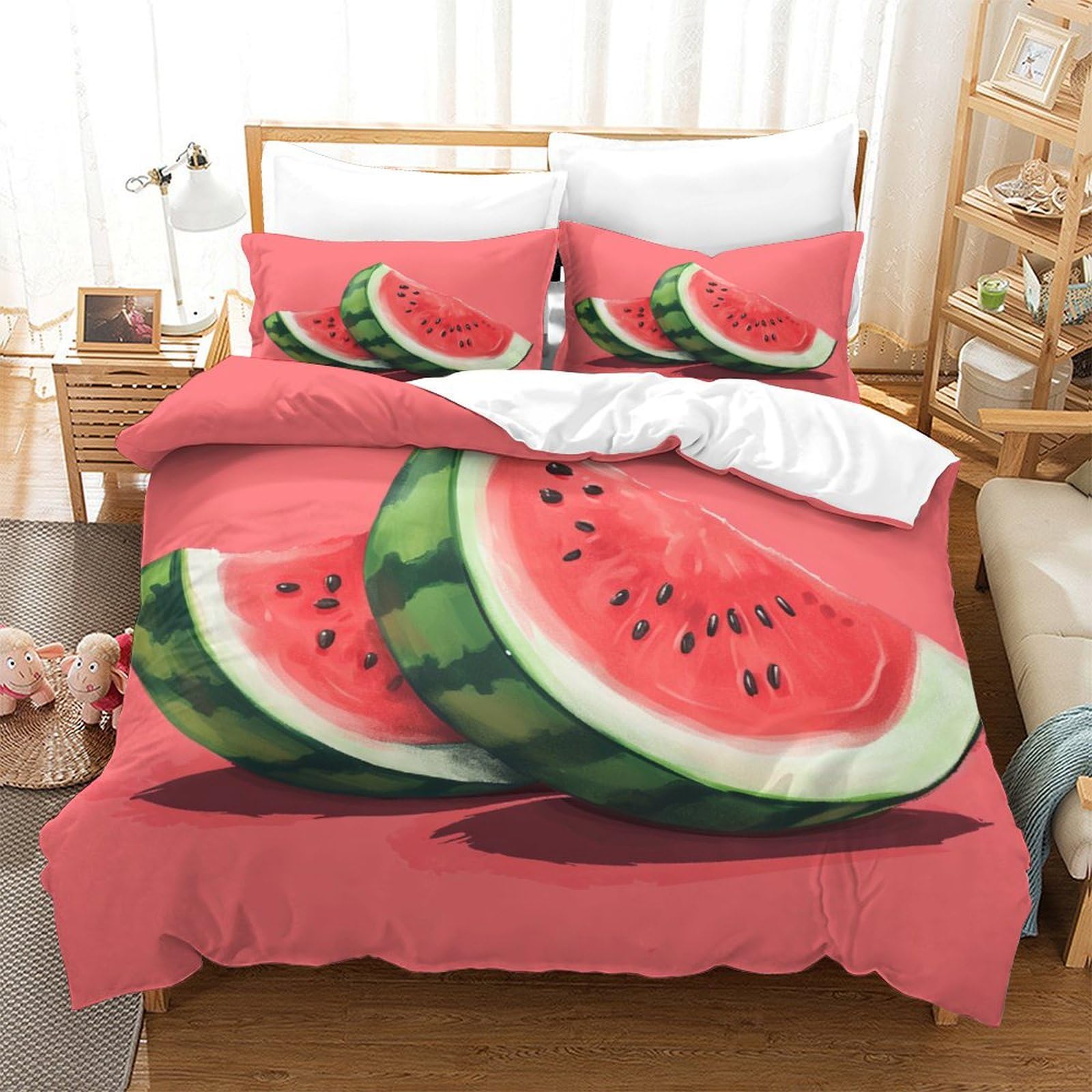 Housse de couette avec fermeture éclair fini la couette qui glisse dans le lit king size
