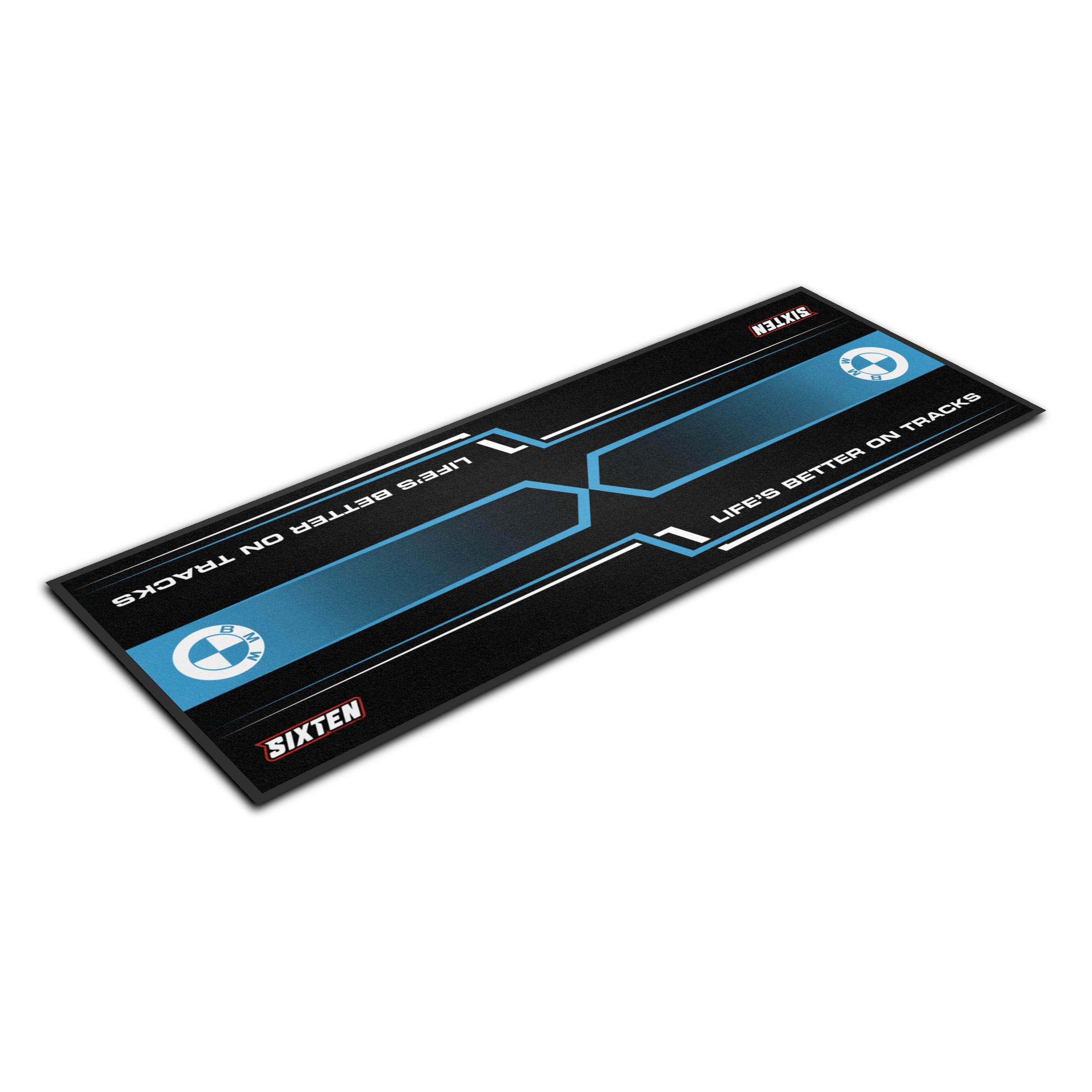 Tapis Moto pour BMW Fusion 95x240 - Tapis Environnemental Moto - pour Les Paddocks et Le Garage - Lavable et Ecologique - Idéal Cadeau Moto