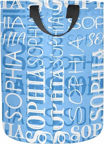 Miniatura 7 de MyPupSocks Cestas de lavandería personalizadas, cesta de ropa blanca perla y gris, cesta de almacenamiento de ropa con asa para baño, sala de estar,