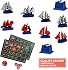 Naval Battle - New Battleship Board Game for Kids 6 and up - Exciting 2 Player Family Friendly Battle Ship Board Games - Tactic, Strategy, Problem Solving, Action for Boys and Girls